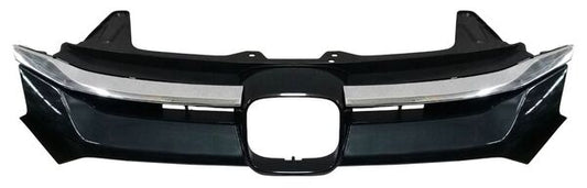 Parrilla CRV 2015-2016 Negra Sup C/Mold Cromada