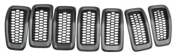 Parrilla Cherokee 2014-2015 C/Mold Pintada Jgo 7 Pzas Pat Usa