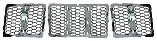 Parrilla Grand Cherokee 2014-2016 Cromada Inserto 3 Pzas