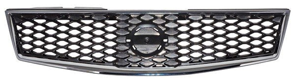 Parrilla Nissan Sentra 2007-2012 Negra Filo Crom Sport