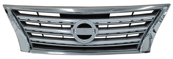 Parrilla Nissan Sentra 2013-2016 Plata Filo Cromado 288
