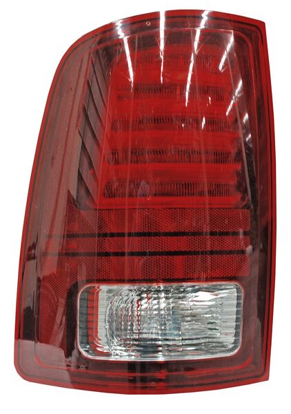 Calavera Dodge Pickup 2013-2019 Leds S/Filo Cromado C/Arnes TYC Izquierda
