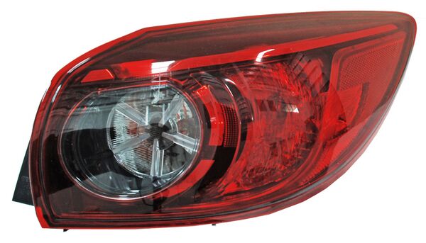 Calavera Mazda 3 2014-2018 5P Exterior C/Foco TYC Derecha