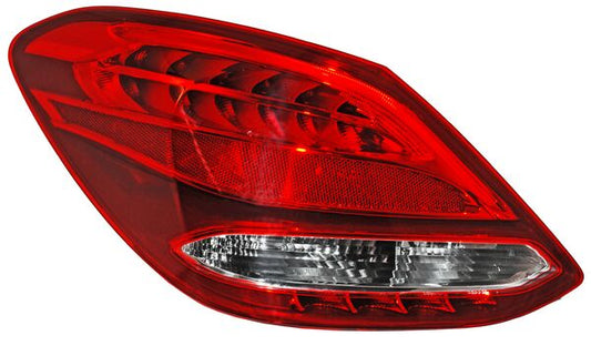 Calavera Mercedes Benz Clase C 2015-2016 Leds TYC Izquierda