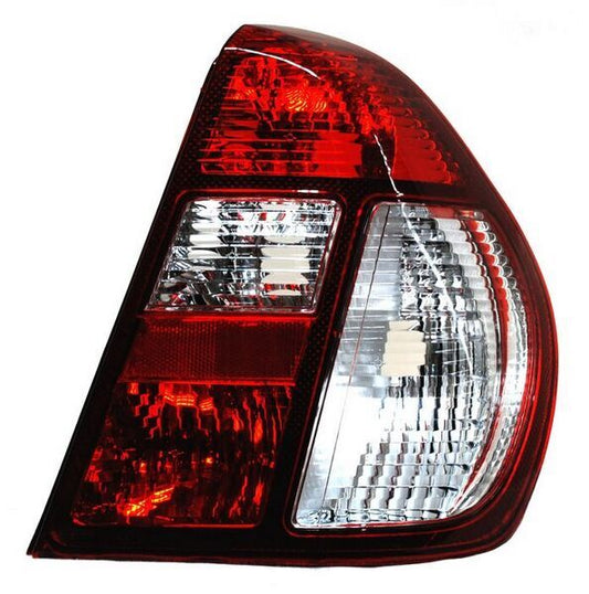 Calavera Platina 2007-2010 Rojo/Bco S/Arnes TYC Derecha