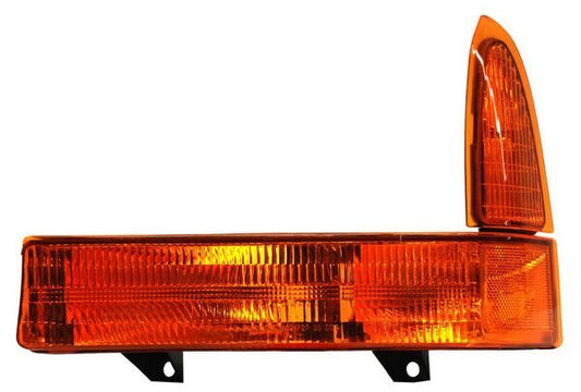 Cuarto Frontal Y Punta Ford Super Duty 1999-2004/ Excursion 2000-2004 Ambar TYC Izquierdo