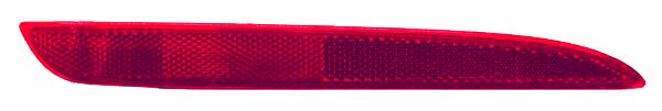 Cuarto Trasero Mazda 3 2010-2013 Reflejante Trasero Rojo TYCL Derecho