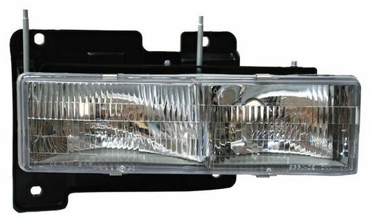 Faro Chevrolet Pickup Cheyenne/ GMC 1992-1998 C/Base 2 TYC Derecha