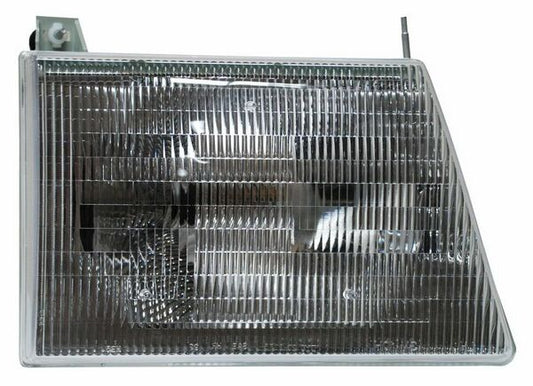 Faro Ford Van 1992-2007 Econoline C/Ajustes TYC Derecha