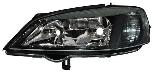 Faro Astra 2000-2003 S/Motor Nivelador Fondo Negro TYC 336 Izquierda