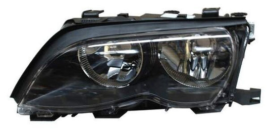 Faro BMW Serie 3 2002-2005 Fondo Negro TYC Izquierda