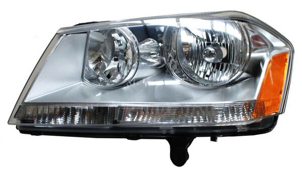 Faro Avenger 2008-2014 Fondo Cromado TYC Izquierda