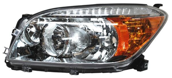 Faro Rav4 2006-2008 Fondo Cromado TYC Izquierda