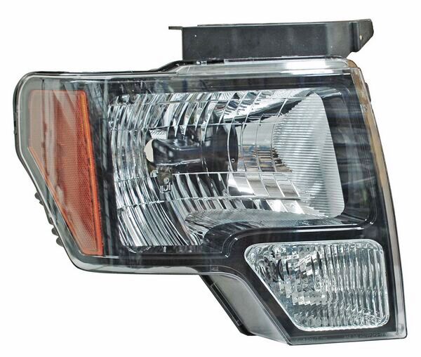 Faro Ford Pickup 2009-2014 Lobo Fondo Negro TYC Derecha