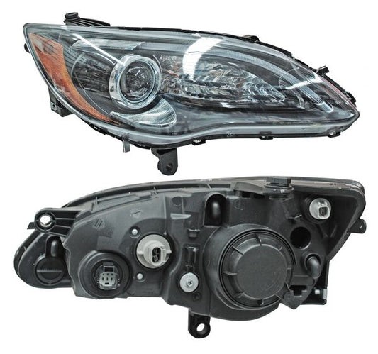 Faro Chrysler 200 2012-2014 Fondo Negro TYC Derecha