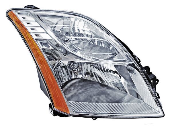 Faro Nissan Sentra 2010-2012 Fondo Cromado TYC Derecha