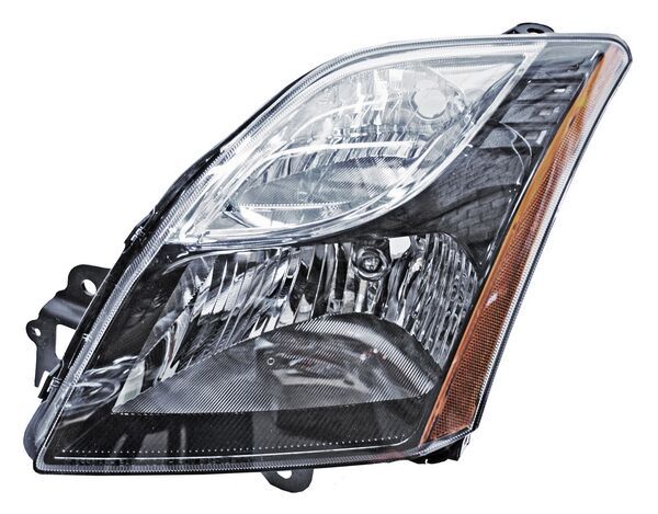 Faro Nissan Sentra 2010-2012 Fondo Negro TYC Izquierda