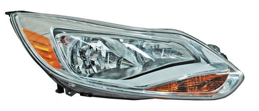 Faro Focus 2012-2014 Fondo Cromado C/Focos TYC Derecha