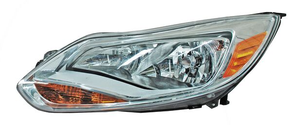 Faro Focus 2012-2014 Fondo Cromado C/Focos TYC Izquierda