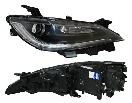 Faro Chrysler 200 2015-2016 Negro TYC Derecha