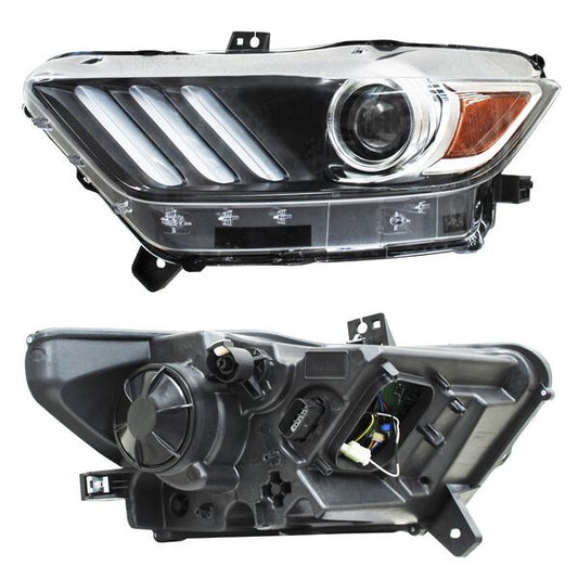 Faro Mustang 2015-2017 P/Xenon Leds TYC G15 Izquierda