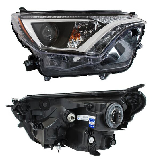 Faro Rav4 2016-2018 TYC Derecha