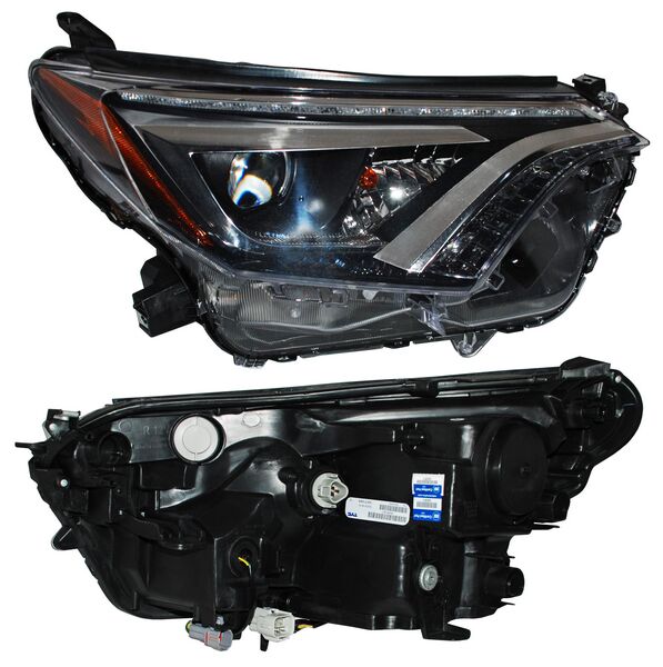 Faro Rav4 2016-2018 Leds TYC Derecha