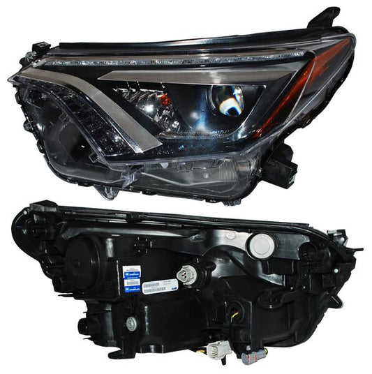 Faro Rav4 2016-2018 Leds TYC Izquierda