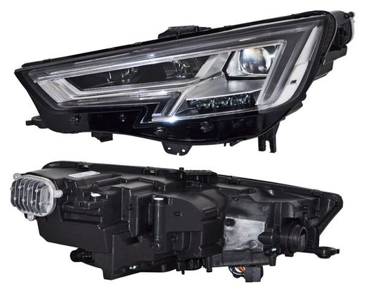 Faro Audi A4 2017-2018 Leds C/Motor TYC Izquierda