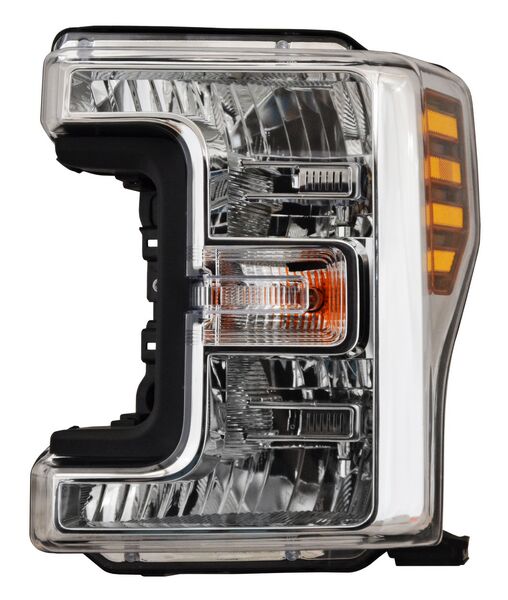 Faro Ford Super Duty 2017-2019 Reflejante Ambar Humo TYC Nsf Izquierda