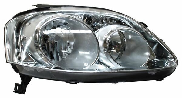 Faro Crossfox 2007-2009 Doble As Fondo Cromado TYC Derecha