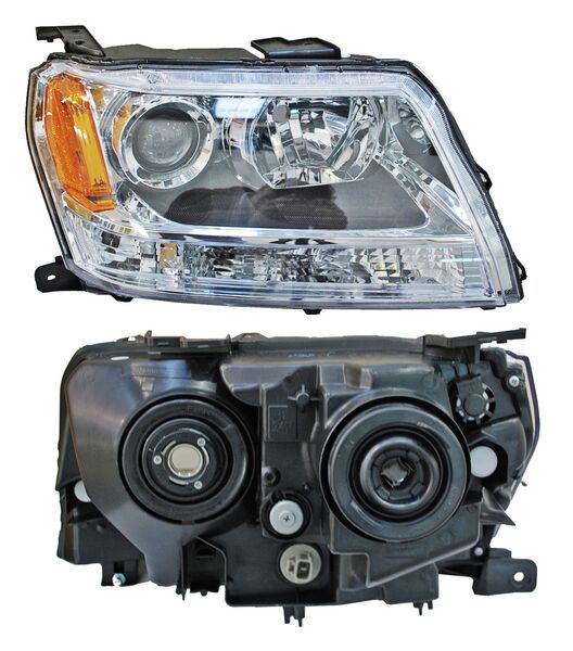 Faro Grand Vitara 2006-2008 Cuarto Ambar TYC Derecha
