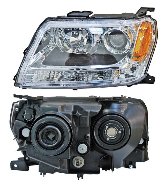 Faro Grand Vitara 2006-2008 Cuarto Ambar TYC Izquierda