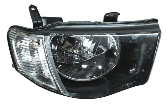 Faro Mitsubishi Pickup L200 2008-2015 Cuarto Bco TYC Derecha