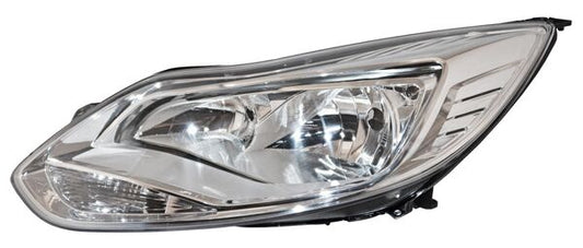 Faro Focus 2014-2015 Electricoricorico C/Motor Fondo Cromado Cuarto Blanco TYC Izquierda