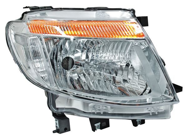 Faro Ranger 2013-2016 Fondo Cromado S/Motor TYC