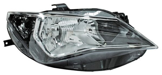 Faro Ibiza 2013-2017 Doble As Fondo Cromado C/Motor TYC Derecha