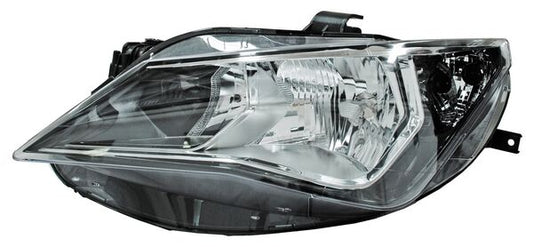 Faro Ibiza 2013-2017 Doble As Fondo Cromado C/Motor TYC Izquierda