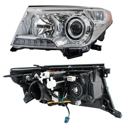 Faro Land Cruiser 2013-2016 P/Xenon C/ Leds Electricorico C/ Motor TYC Izquierda