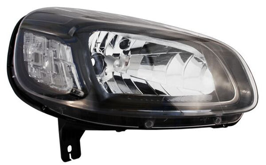 Faro Fiat Uno 2015-2020 Fondo Negro Ecocn Derecha