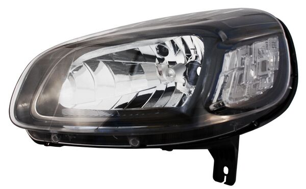 Faro Fiat Uno 2015-2020 Fondo Negro Ecocn Izquierda