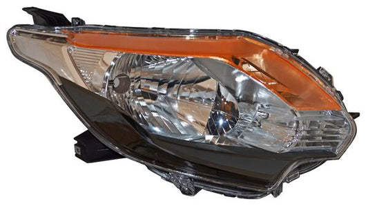 Faro Mitsubishi Pickup L200 2016-2019 Fondo Negro TYC Derecha 285