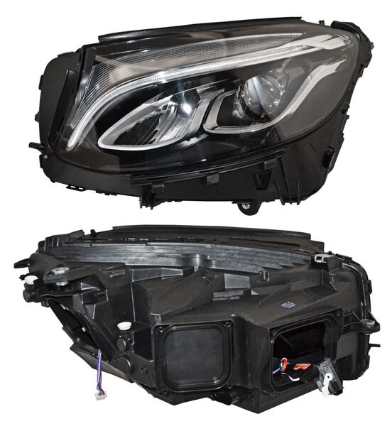 Faro Mercedes Benz Glc 2016-2019 Leds Electricorico C/Motor TYC Izquierda