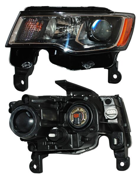 Faro Grand Cherokee 2017-2018 Filo Cromado TYC Izquierda