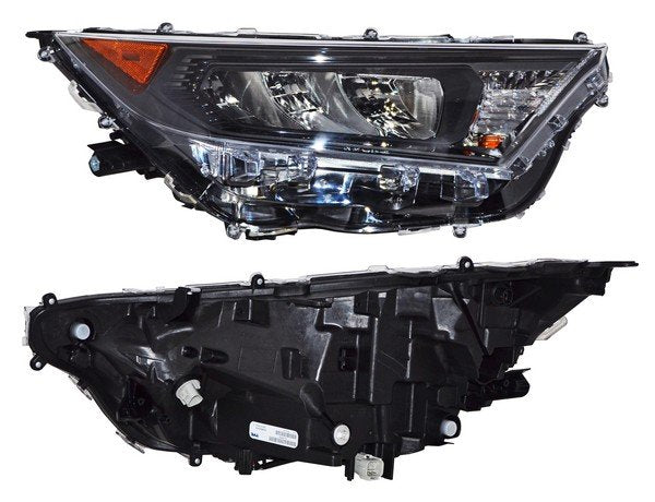 Faro Rav4 2020-2021 Filo Negro Leds TYC G15 Derecha