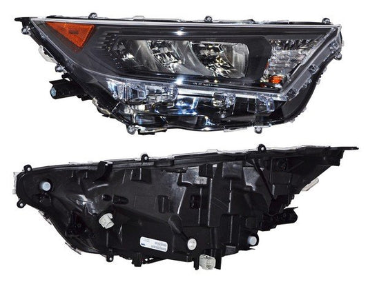 Faro Rav4 2020-2021 Filo Negro Leds TYC G15 Derecha