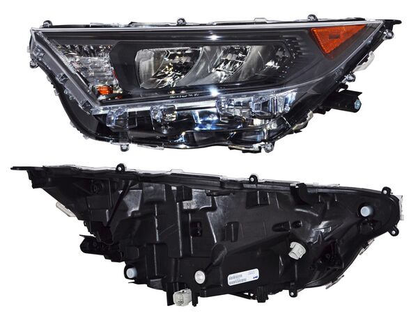 Faro Rav4 2020-2021 Filo Negro Leds TYC G15 Izquierda