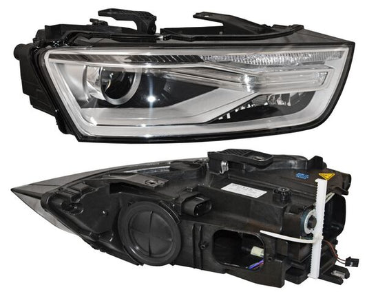 Faro Audi Q3 2016-2018 Leds Electricorico C/Motor TYC Nsf Derecha