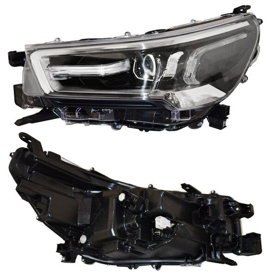 Faro Hilux 2021-2022 Leds F/Crom C/Lupa C/Motor 4Wd Diesel TYC Izquierda