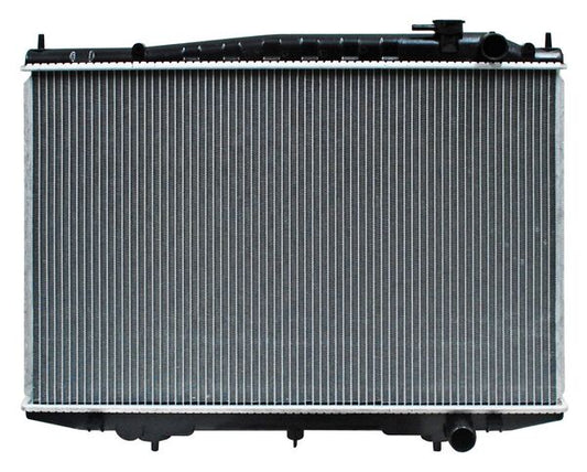 Radiador Nissan Pickup D22 2008-2015/ Frontier/ Xterra 2000-2004 Std L4 2.4 Gas 17 2/3X 27 1/5 Aluminio Soldado Sissoko 892